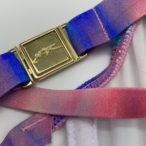 (B50) NEW Gottex Bikini Sunrise Top ONLY, Size 10, NWOT - Picture 8 of 10